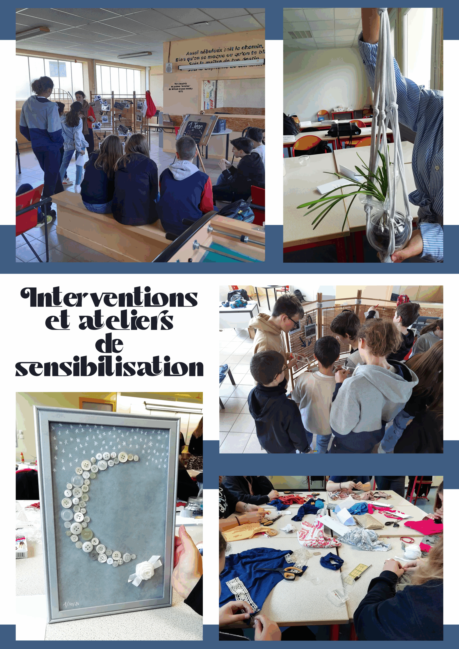 Interventions et ateliers de sensibilisation