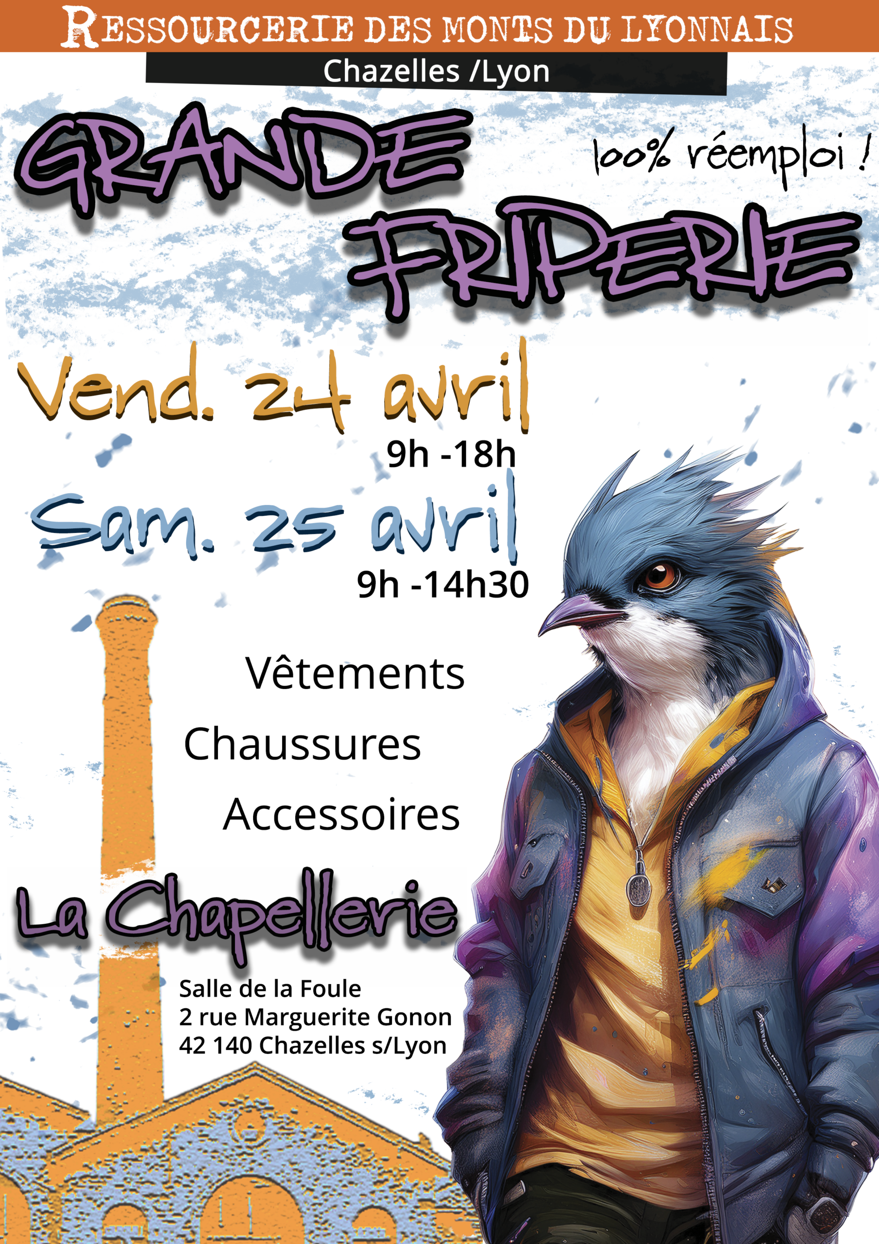 Grande Friperie 24 et 25 avril