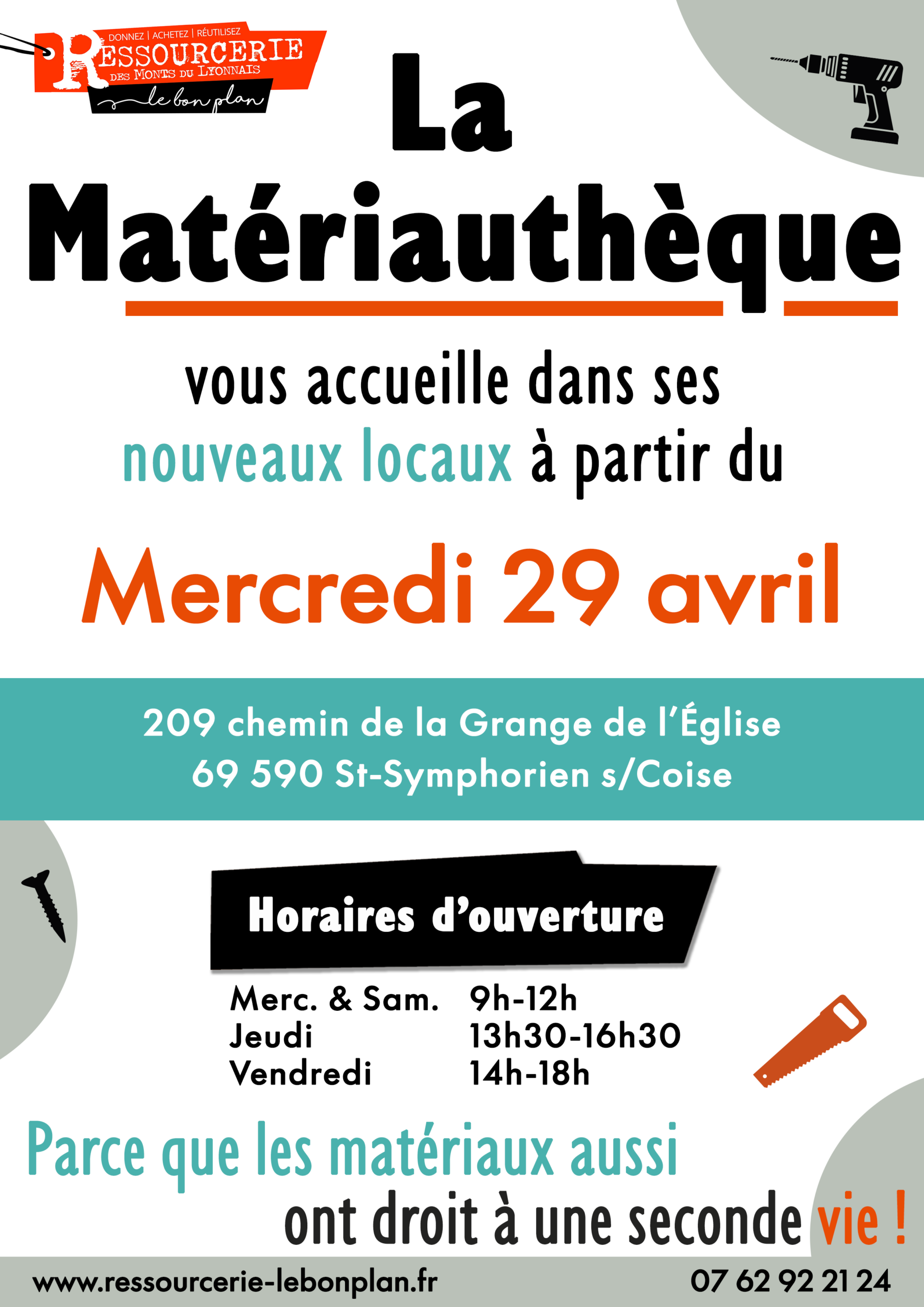 Ouverture de la Matériauthèque le 29 avril