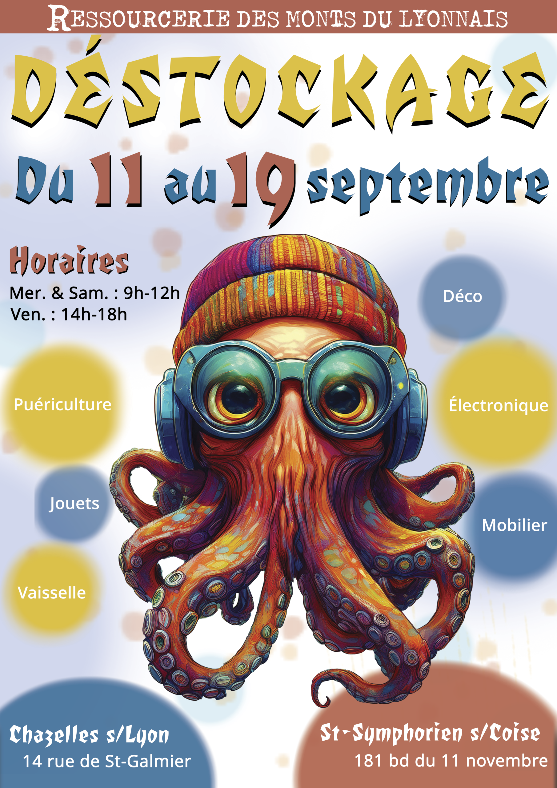 Déstockage du 11 au 19 septembre