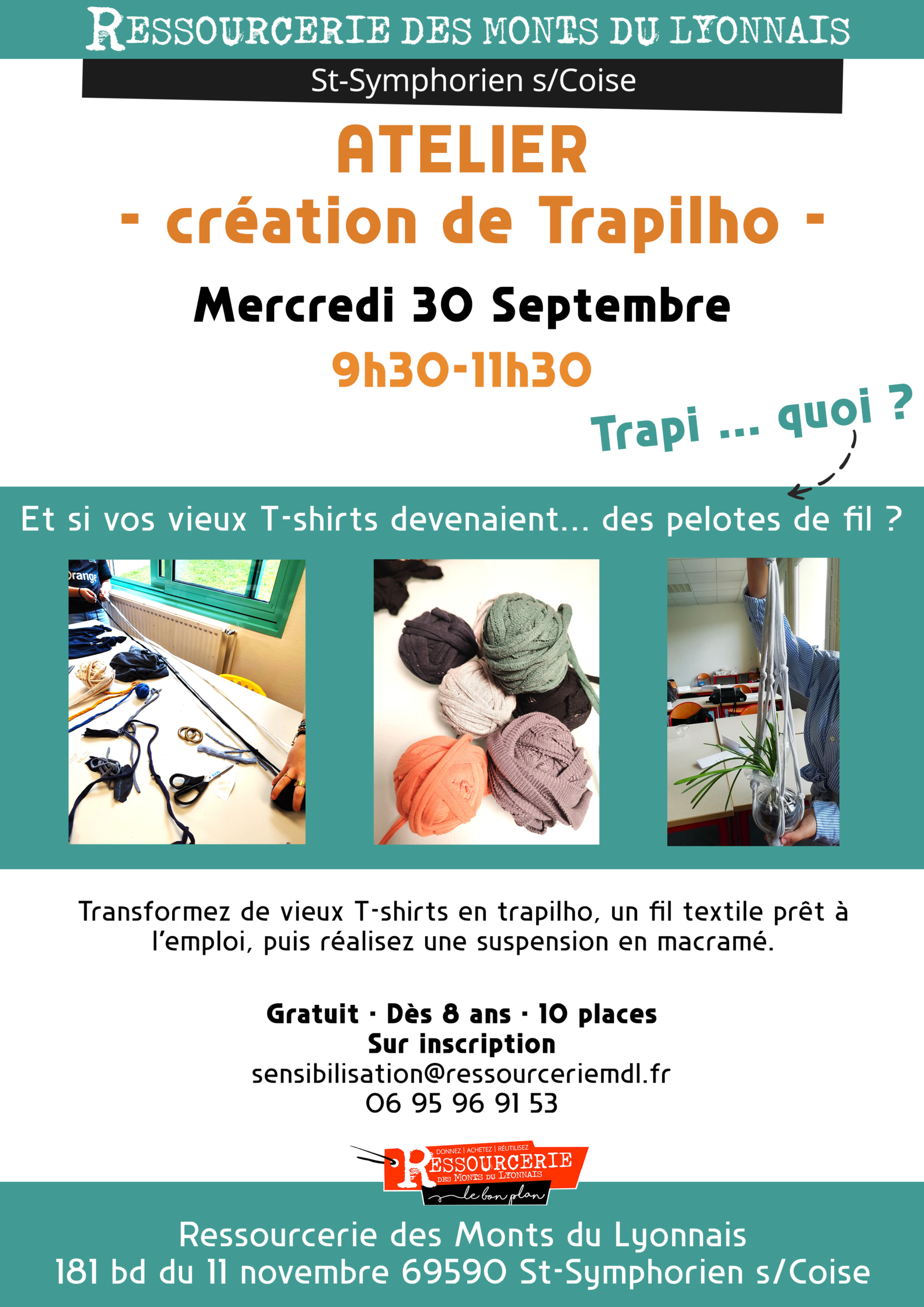 Atelier Trapilho 30 septembre